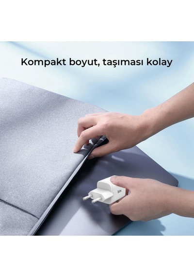 Bix 35W SuperVooc 2.0 GaN USB ve Type-C PD Hızlı Şarj Cihazı
