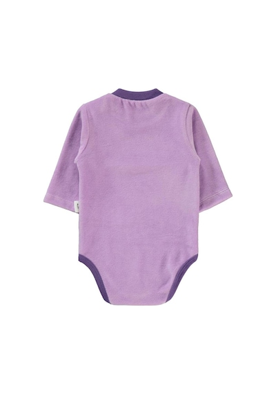 Civil Baby Bulut Baskılı 1-18 Ay Çıtçıtlı Badi Lila