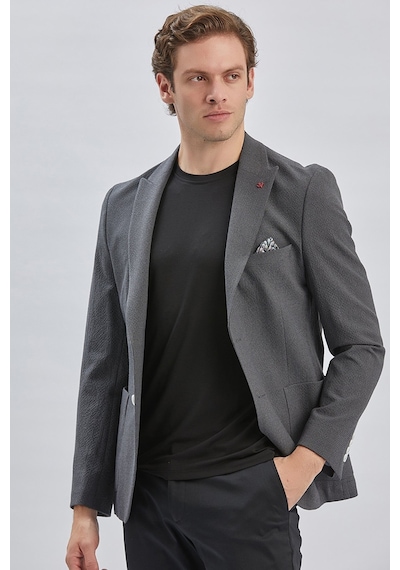 İmza Koyu Antrasit Desenli Kırlangıç Yaka Likralı 6 Drop Slim Fit Dar Kesim Casual Ceket 1002240155-koyu Antrasit Koyu Antrasit İmza Koyu Antrasit Desenli Kırlangıç Yaka Likralı 6 Drop Slim Fit Dar Kesim Casual Ceket 1002240155-koyu Antrasit Koyu Antrasit