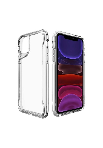 Apple Uyumlu iPhone 11 Kılıf Zore T-Max Köşeleri Korumalı Kılıf Renksiz