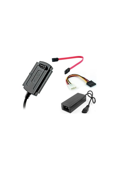 Usb Sata Ide Adaptörlü Çevirici Usb To 2.5 / 3.5 / 5.25
