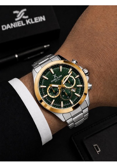 Daniel Klein Premium Çelik Kordon 2 Yıl Garantili 3 Atm Suya Dayanıklı Erkek Kol Saati Edk.r11095.4 Gümüş