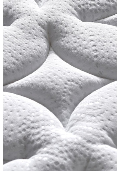 Hades Yatak 150x200 Cm Çift Kişilik 30 Cm Kalınlığında Paket Yaylı Lüks Yatak Orta Sert Krem Kumaş
