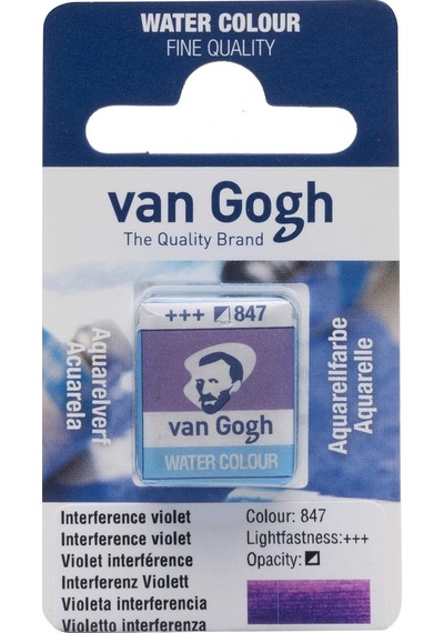 Van Gogh Suluboya Tablet Interference Violet No Color