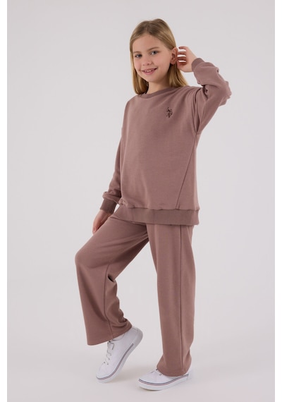 U.S. Polo Assn. U.s. Polo Assn Kız Çocuk Kahverengi Eşofman Takımı Us2301-c-v5 Kahverengi U.S. Polo Assn. U.s. Polo Assn Kız Çocuk Kahverengi Eşofman Takımı Us2301-c-v5 Kahverengi