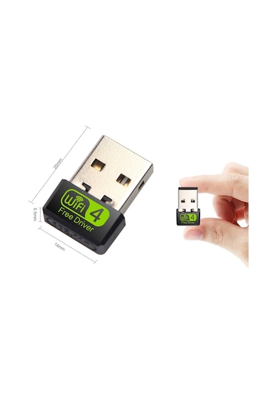 Concord W-4 300Mbps Mini Usb Wifi Dongle Wifi Alıcı Adaptör