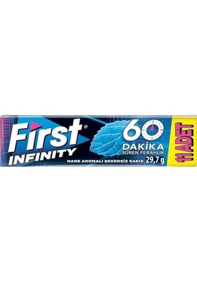 First Infinity 11s Stick Nane Aromalı Şekersiz Sakız 29,7 Gr