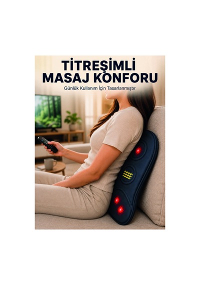 Tam Vücut Destekli Isıtmalı Masaj Minderi Ev Ve Ofis Kullanımı - Hs08371741-4386 Diğer