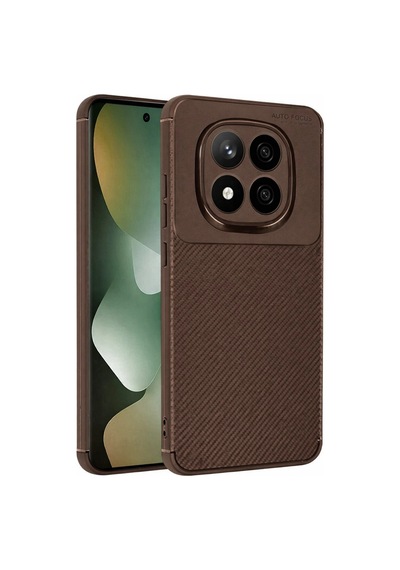Xiaomi Redmi Note 15 Pro 5g Auto Focus Karbon Kapak - Kahverengi 0.2M-Çok Renkli
