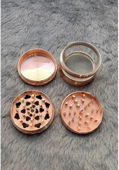 63 Mm. Rose Pencereli Tütün Baharat Herbal Öğütücüsü Parçalayıcı Rc80rs