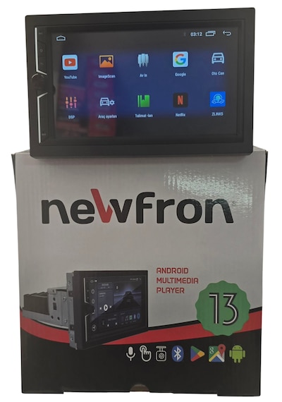 Newfron Nf L7u2 Unıversal Teyp Android 13 Multimedia Player