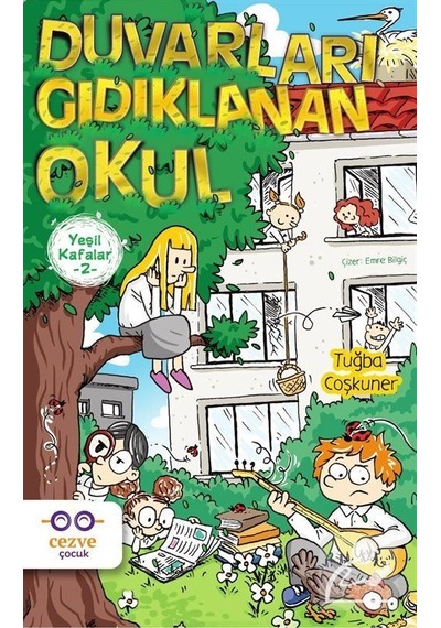 Mercankitap Duvarları Gıdıklanan Okul / Yeşil Kafalar 2 / Tuğba Coşkuner