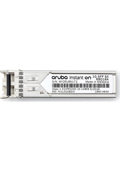 HPE Aruba IOn R9D16A 1G SFP LC SX 500m OM2 MMF Alıcı