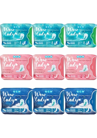 Wow Lady Hijyenik Ped Set