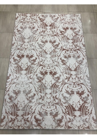 Dinarsu Halı Divina 150X233 Dı-005 Pudra Pembe Beyaz 4 M2 Halı !