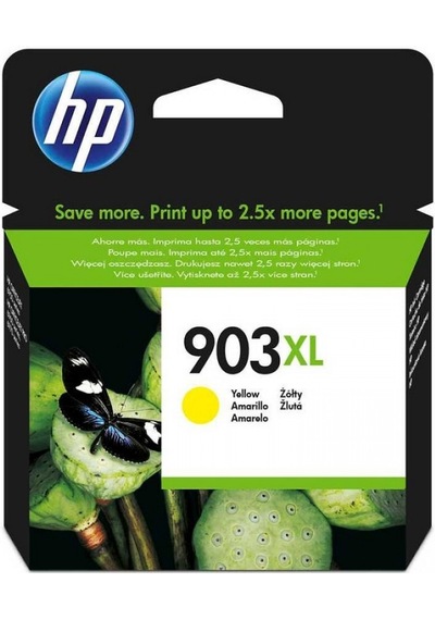 HP T6M11AE (903XL) SARI YUKSEK KAPAS TELI MUREKKEP KARTU