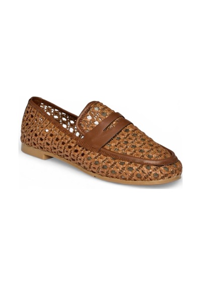 Fox Shoes Y267283309 Taba File Görünümlü Günlük Kadın Babet Taba