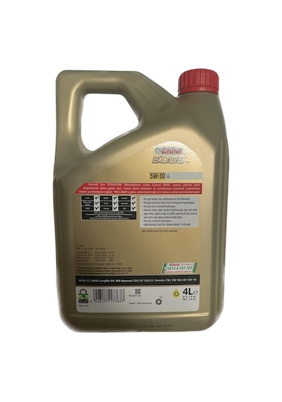 Castrol Edge 5W-30 LL VW 504 00/50700 Motor Yağı 4 L