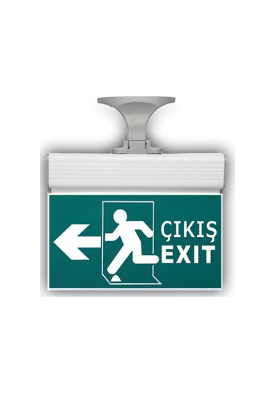 Ct 9165 Çift Yönlü 1w Ledli Exıt Çıkış Armatürü