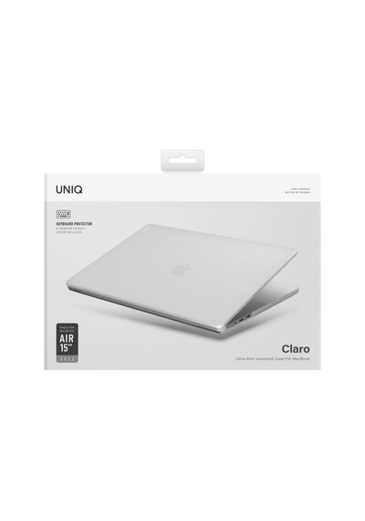 Apple Uyumlu MacBook Air 15 Inç 2941/3114 2023-2024 Kılıf Claro Serisi Mat Koruyucu Kapak