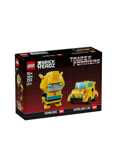 Lego Brickheadz 40804 Bumblebee Robot And Vehicle
