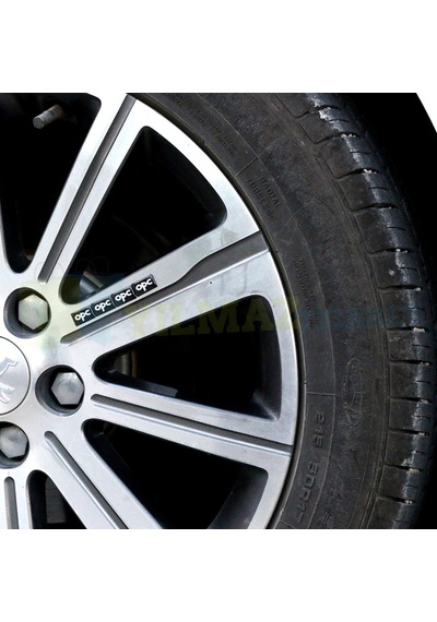 Opel Sibop Kapağı Opc Jant Direksiyon Torpido Vites Damla Etiket Sticker 4+10 Adet