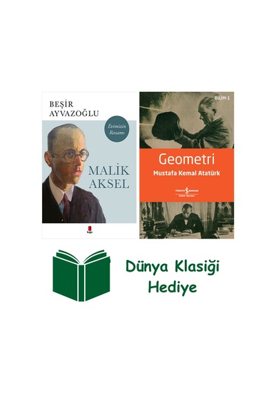 Malik Aksel - Evimizin Ressamı + Geometri + Dünya Klasiği Hediye