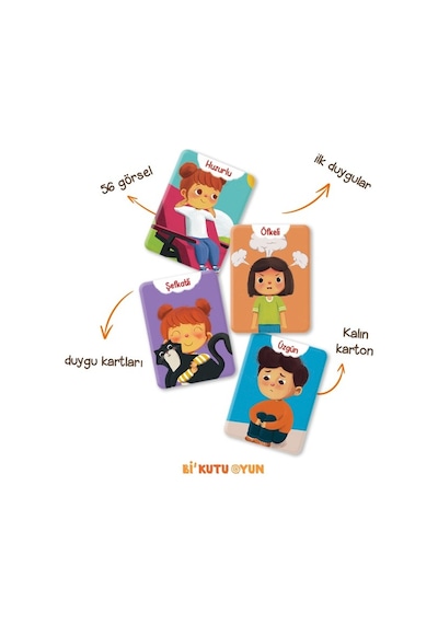 Bi Kutu Oyun Konuşturan Sorular Duygu Kartları Ve Kitap Seti Gülşah Mutlu