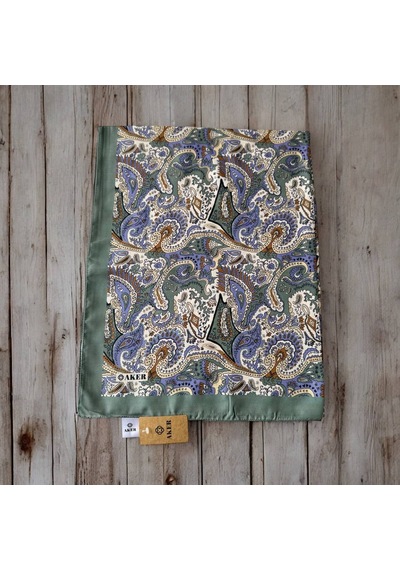 Mint Yeşili Aker Soft Touch Şal Mint Yeşili