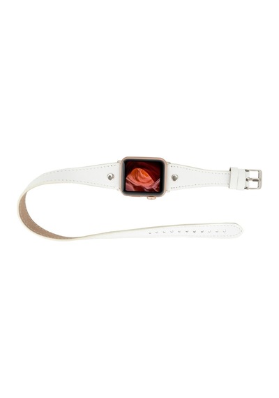 Apple Uyumlu  Watch Deri Kordon 42-44-45mm Slim Dtst F3