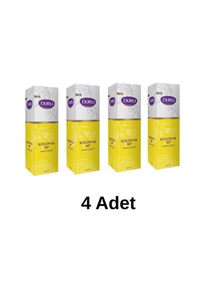 Limon Kolonya 400 Ml 4 Adet