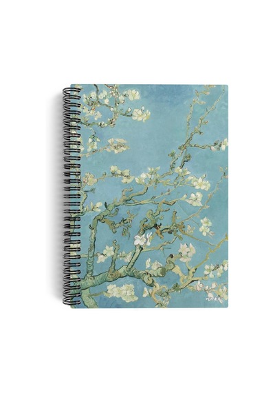 Vincent Van Gogh/almond Blossom,1890 / Spiralli Defter 01 / A5 / Çizgisiz / 100 Sayfa / Sanat