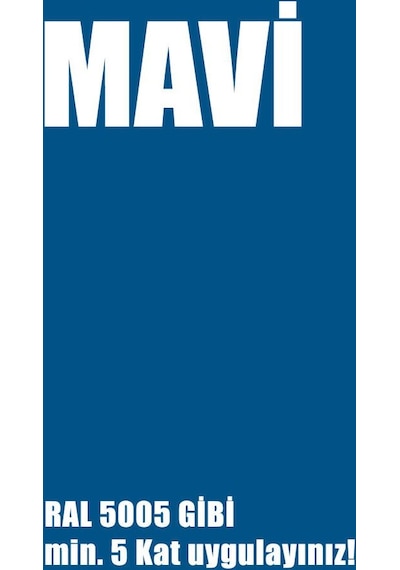 Plastidip - Asf - Sprey - Mat Mavi 400Ml
