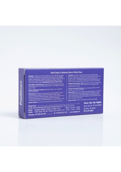 Apimedicine Pastdrops İçsel Denge Destekleyici Şekersiz Bitkisel Pastil