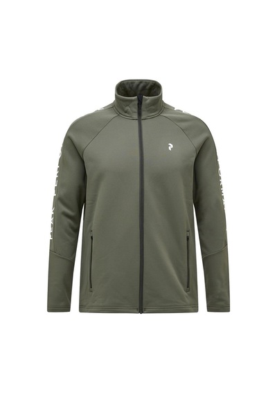Peak Performance M Rider Zip Jacket Erkek Fleece G79556020-11798 Haki