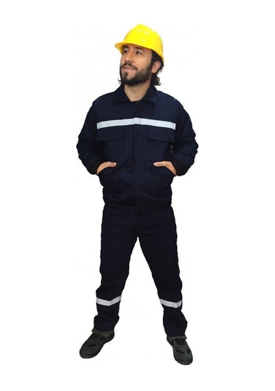 İş Elbisesi Mont Pantolon Takım 7/7 Gabardin Kumaş Reflektörlü