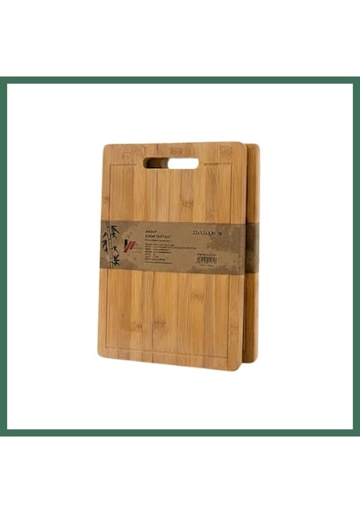 En-cag 20x30 Lüks Bambu Kesim Panosu Bss Çok Renkli