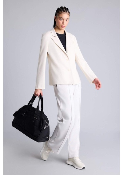 Defacto Standart Fıt Blazer Ceket G8385ax26sper218 Ekru-er218