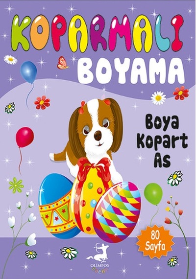 Koparmalı Boyama - 4- Olimpos Çocuk