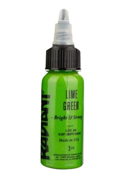 Lime Green - Radiant Tattoo Dövme Boyası - 1oz/30ml