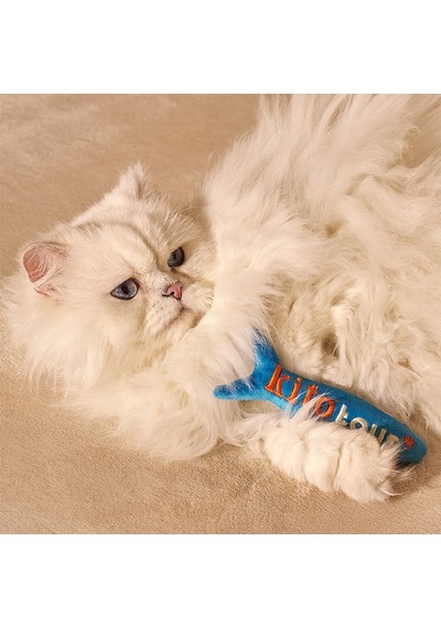 Kito Toys Balık Peluş Kedi Oyuncağı