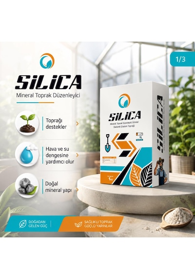 Silica Mikronize Toz Silisyum 1 Kg