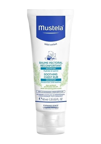 Mustela Soothing Chest Rub  Göğüs Balsamı 40 ML