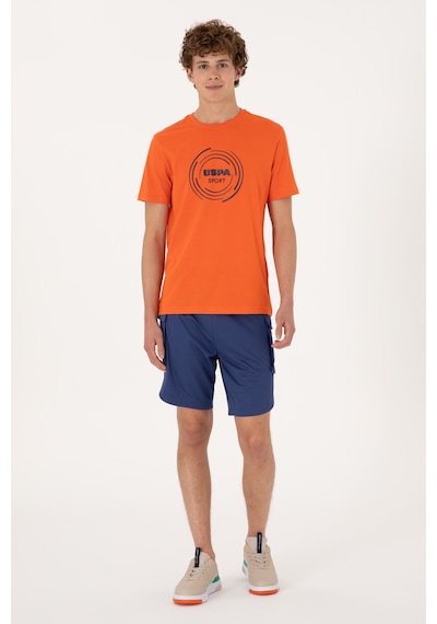 U.S. Polo Assn. Erkek Regular Fit Bisiklet Yaka Nar Çiçeği Tişört 50300261-VR039 U.S. Polo Assn. Erkek Regular Fit Bisiklet Yaka Nar Çiçeği Tişört 50300261-VR039