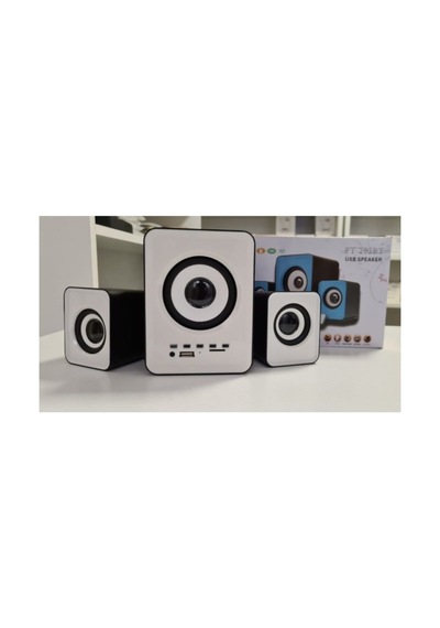 2+1 Mini Hoparlör Pc/tv/telefon Uyumlu Bluetooth Lu Ses Sistemi Speaker