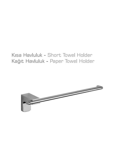 Duxxa F1 Kısa Havluluk A.1712 Krom