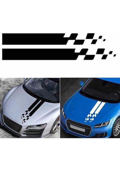 Es Seri10 Hyundai Ön Kaput Oto Sticker