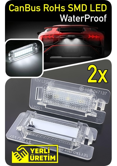 Bmw X1 F48 E84 2009-2022 Canbus Led Plaka Aydınlatma Ledi Lambası