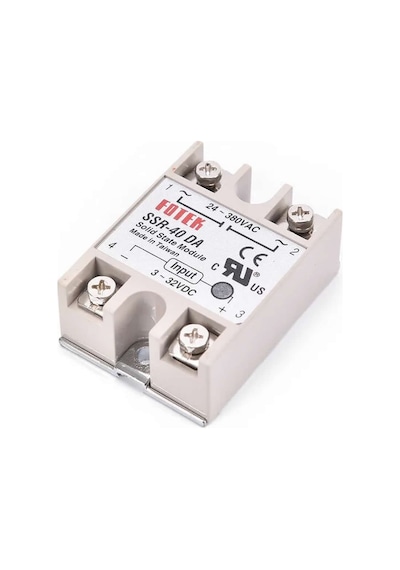 SSR-40DA SSR Röle 40A AC 24-380V Tek Fazlı Solid State Röle Elektronik Anahtar