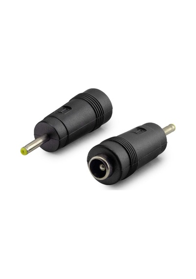 Notebook Adaptör Ucu Çevirici 5.5 2.5 M To 2.3 0.7 F 10lu Paket Siyah Hdx1338